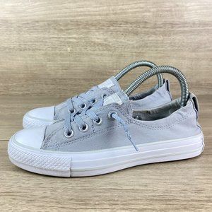 Converse Chuck Taylor All Star Shoreline Slip On Light Grey Women's Size 7